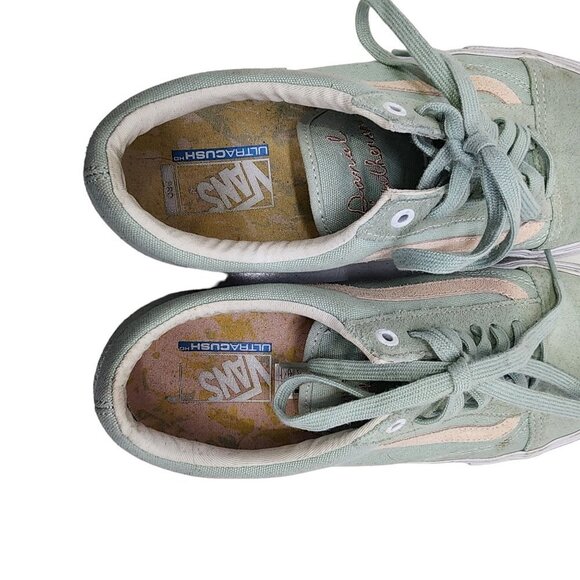 Vans Skate Old‎ Skool Daniel Lutheran Pro "Harbor Grey / Pearl" Men's Size 11.5 - Picture 5 of 13